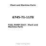6745-71-1170 - FUEL PUMP ASSY