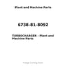 6738-81-8092 - TURBOCHARGER