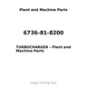 6736-81-8200 - TURBOCHARGER