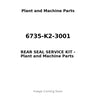 6735-K2-3001 - REAR SEAL SERVICE KIT
