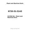 6735-51-5143 - FILTER OIL