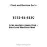 6732-61-6130 - SEAL,WATER CONNECTOR