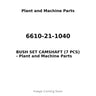 6610-21-1040 - BUSH SET CAMSHAFT (7 PCS)
