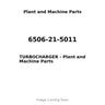 6506-21-5011 - TURBOCHARGER