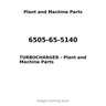 6505-65-5140 - TURBOCHARGER