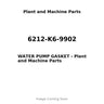 6212-K6-9902 - WATER PUMP GASKET