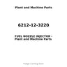 6212-12-3220 - FUEL NOZZLE INJECTOR