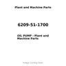 6209-51-1700 - OIL PUMP