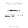 6152-82-8610 - TURBOCHARGER