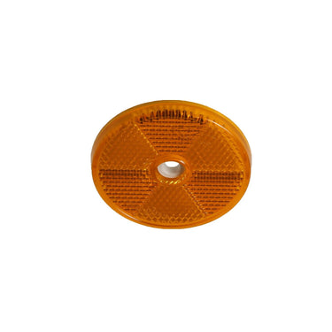 700/22900 JCB Amber Reflector Self Adhesive