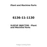 6136-11-1130 - SLEEVE INJECTOR