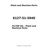 6127-51-5040 - FILTER OIL