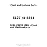 6127-41-4541 - SEAL VALVE STEM