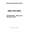 600-319-3841 - FILTER FUEL