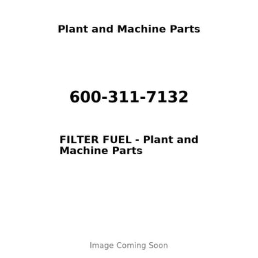 600-311-7132 - FILTER FUEL