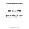 600-311-3722 - SENSOR WATER IN FUEL