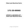 175-20-00060 - SPIDER & BEARING KIT