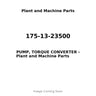 175-13-23500 - PUMP, TORQUE CONVERTER