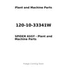 120-10-33341W - SPIDER ASSY