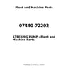 07440-72202 - STEERING PUMP