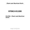 07063-01100 - FILTER
