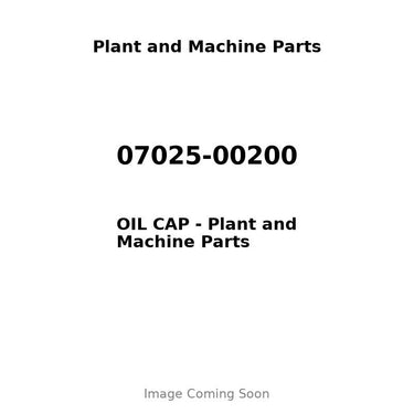 07025-00200 - OIL CAP