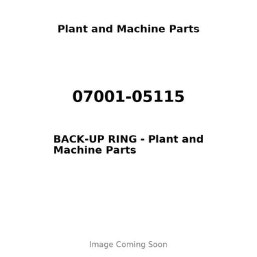 07001-05115 - BACK-UP RING