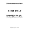 04065-04518 - RETAINER PISTON PIN