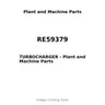 RE59379 - TURBOCHARGER