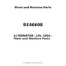 RE46608 - ALTERNATOR: 14V, 140A
