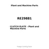 RE29881 - CLUTCH PLATE