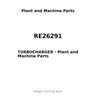 RE26291 - TURBOCHARGER