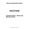 RE227648 - CLUTCH PLATE