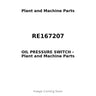 RE167207 - OIL PRESSURE SWITCH
