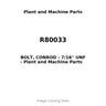 R80033 - BOLT, CONROD - 7/16'' UNF