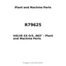 R79625 - VALVE EX O/S .003"