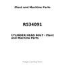 R534091 - CYLINDER HEAD BOLT
