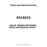 R518233 - VALVE SPRING RETAINER