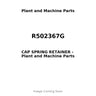 R502367G - CAP SPRING RETAINER