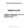 6068T/H-OFK - 6068T/H POWERTECH OFK C/W RE55512