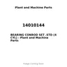 14010144 - BEARING CONROD SET .STD (4 CYL)