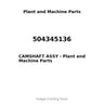 504345136 - CAMSHAFT ASSY