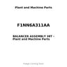F1NN6A311AA - BALANCER ASSEMBLY 38T