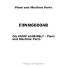 E9NN6600AB - OIL PUMP ASSEMBLY