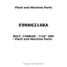 E9NN6214BA - BOLT, CONROD - 7/16'' UNF