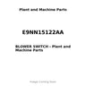 E9NN15122AA - BLOWER SWITCH