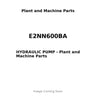 E2NN600BA - HYDRAULIC PUMP