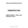 E0NN7017HA - INPUT SHAFT