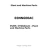 E0NN600AC - PUMP, HYDRAULIC