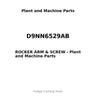 D9NN6529AB - ROCKER ARM & SCREW
